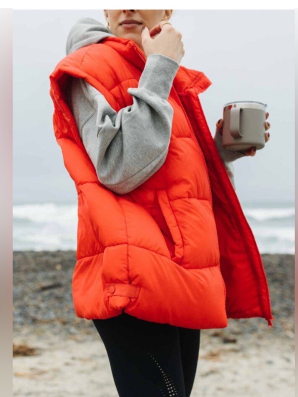 Free People Movement In A Bubble Puffer Vest